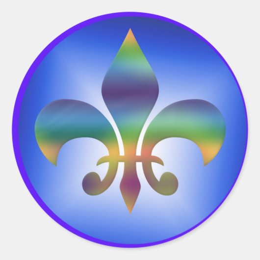 Stickers Fleur de Lys (Devant)