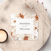 Stickers Fleur Mariage Faveur