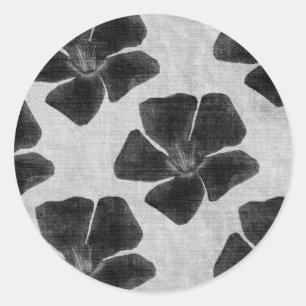 Stickers Fleur Noire