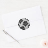 Stickers Fleur Noire (Enveloppe)