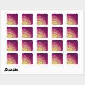 Stickers Fleur Vibrant (Feuille)