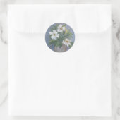 stickers Fleurs blanches (Sac)