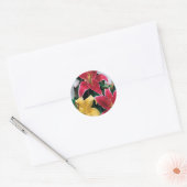 Stickers Fleurs colorées (Enveloppe)