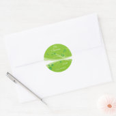 Stickers Fleurs de chaux (Enveloppe)
