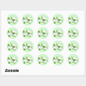 stickers fleurs de jasmin (Feuille)