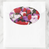 Stickers Fleurs de Tulipes colorées (Sac)