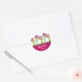 Stickers Fleurs Funky (Enveloppe)