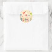 Stickers Fleurs pour la fête des mères (Sac)