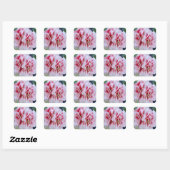 Stickers Fleurs Roses (Feuille)