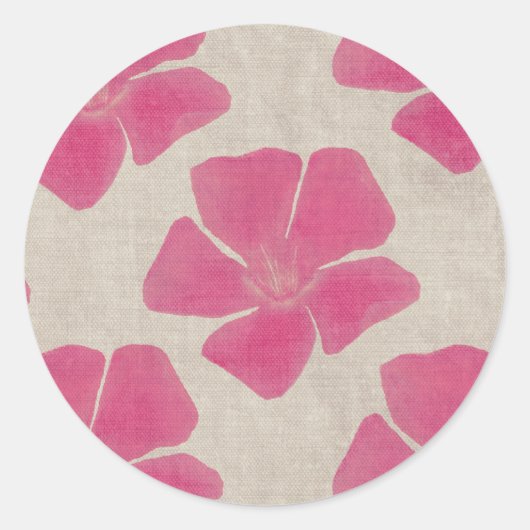 Stickers Fleurs Roses (Devant)