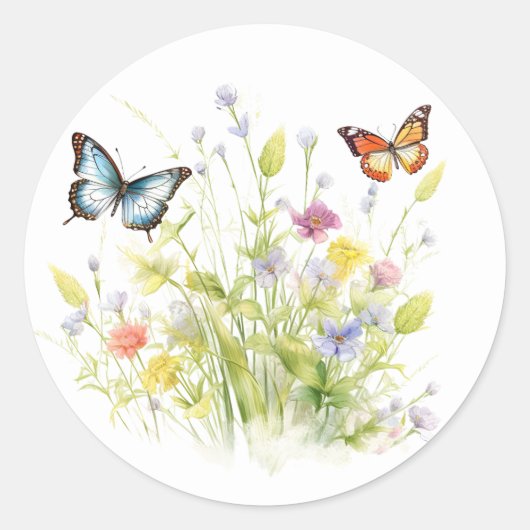Stickers Fleurs Springtime (Devant)
