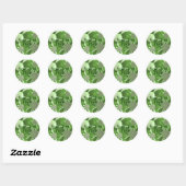 Stickers Fleurs vertes (Feuille)