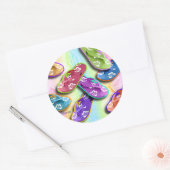 Stickers - FLIP FLOPS Pop Art (Enveloppe)