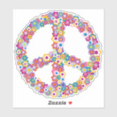 Stickers Floral Peace (Feuille)