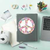 Stickers Floral Peace (Couverture iPad)