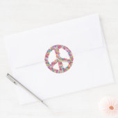 Stickers Floral Peace (Enveloppe)