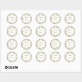 Stickers Floral Rosh Hashana (Feuille)