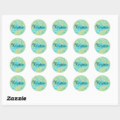 Stickers Floral Style île (Feuille)