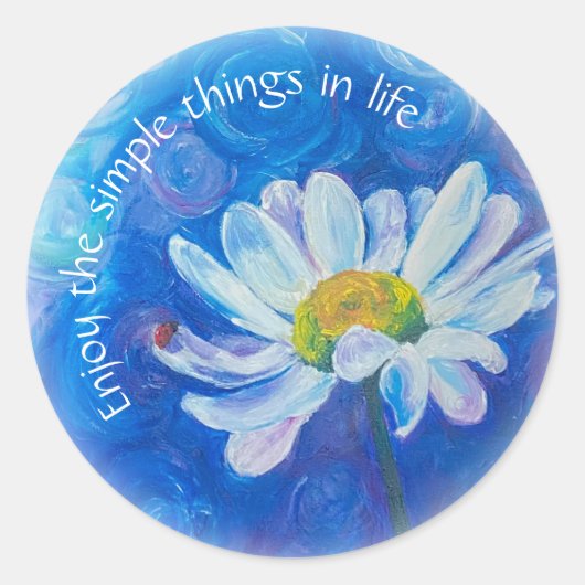 Stickers floraux "Ladybug Serenade" (Devant)