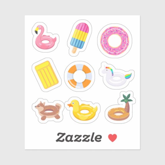 Stickers Flottes (Feuille)