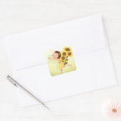 Stickers Flower Girl (Enveloppe)