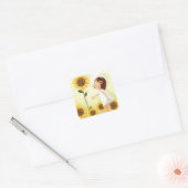 Stickers Flower Girl (Enveloppe)