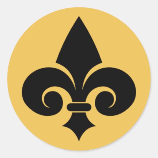 Stickers Fluer De Lis (Devant)