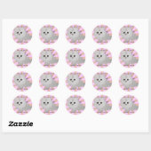 Stickers Fluffy Kitten (Feuille)