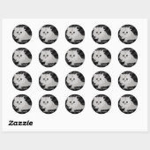 Stickers Fluffy Kitten (Feuille)