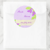 Stickers - Flurry floral - Lavande et chaux (Sac)