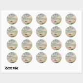 Stickers Foggy Hillside (Feuille)