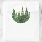 Stickers - Forêt d'aquarelle (Sac)