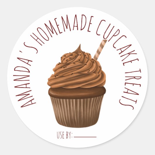 Stickers Forfait Cupcakes maison (Devant)