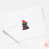 Stickers Forfait de Noël Affenpinscher (Enveloppe)