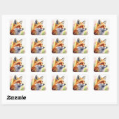 Stickers Fox (Feuille)