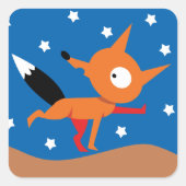 Stickers Fox Et Stars (Devant)