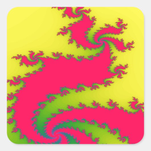 Stickers Fractants Dragon de Nouvel An Chinois (Devant)