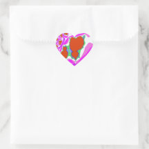 Stickers Fractants du coeur saignant