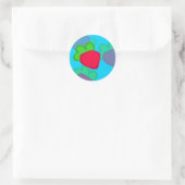 stickers fraise (Sac)