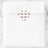 Stickers fraises (feuille de 20) (Sac)