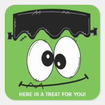 Stickers Frankenstein Halloween, Halloween