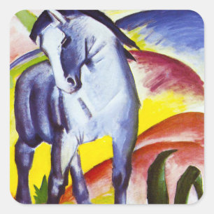 Stickers Franz Marc Blue Horse