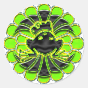 Stickers Frog Deco