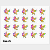 STICKERS - FROG POP ART (Feuille)