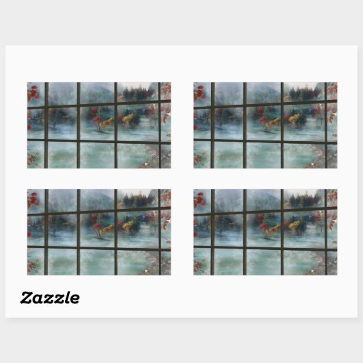 Stickers Frost Automne Cwm (Feuille)