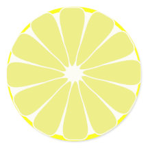Stickers Fruit citron