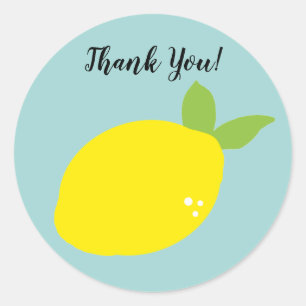 Stickers Fruit citron Tropical Party