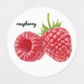 Stickers Fruit mignonne Dessins amusants Étiquette (Design 2)