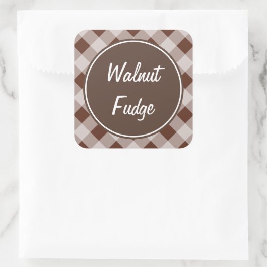 Stickers Fudge En vichy cuisine (Sac)