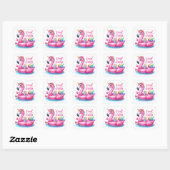 Stickers Fun Summer Pool Party (Feuille)